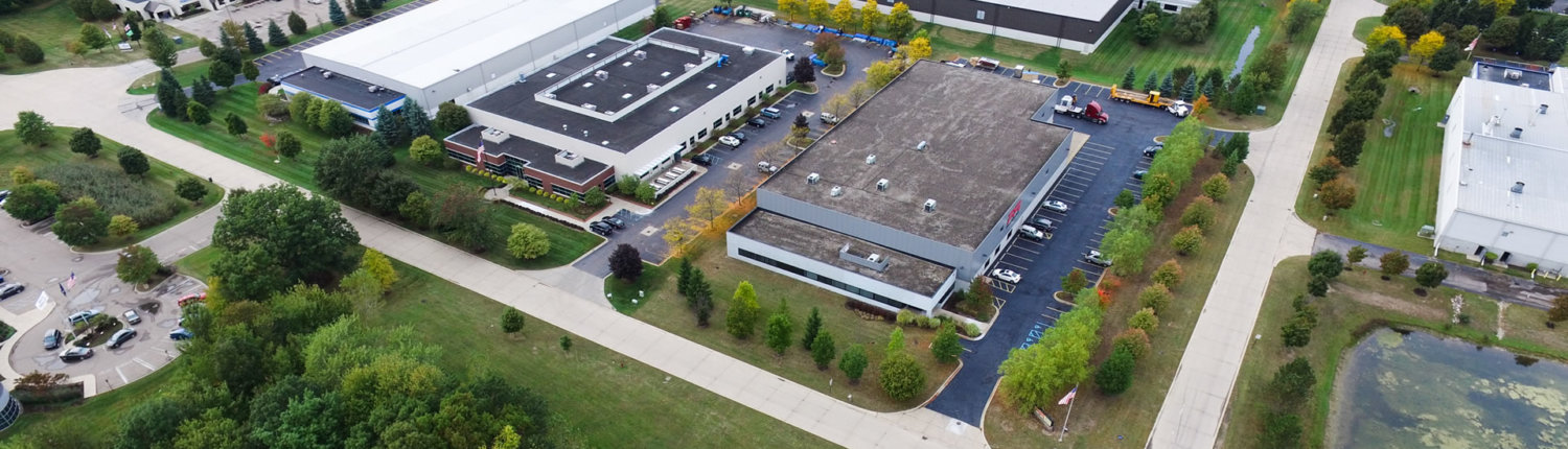 Industrial Park Aerial View