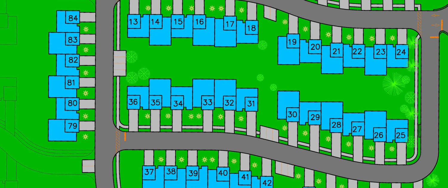 Residential Plot Drawing